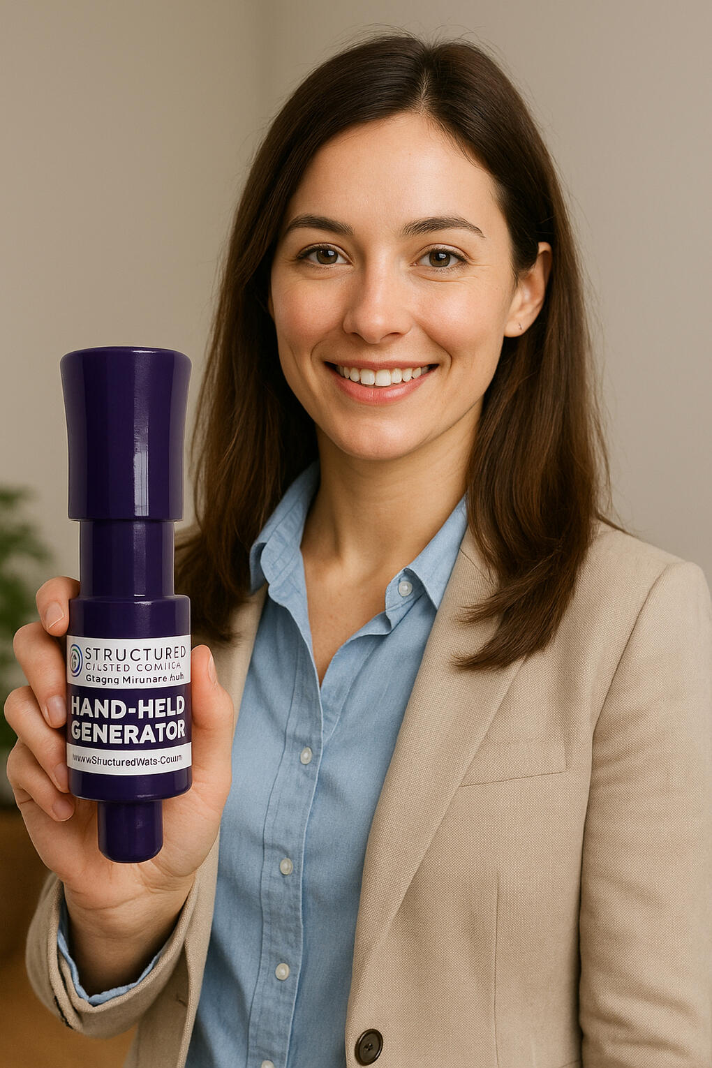 Hand Held Structured Water Generator Structured Water Company